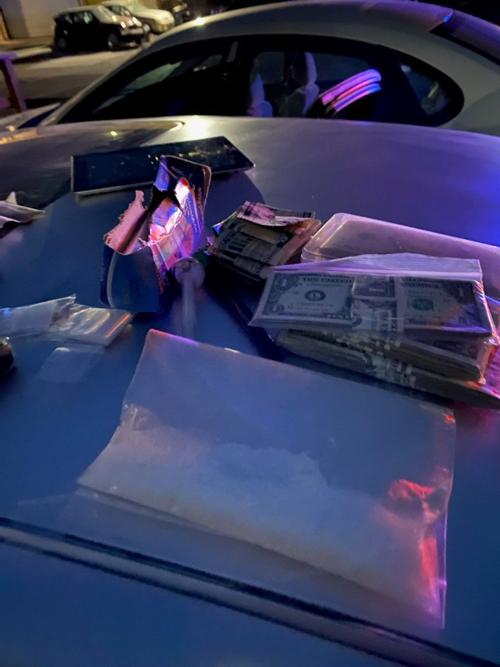 Evidence found in Thursday's drug arrest