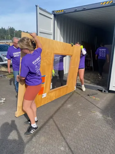 Red Devil Softball Serves at Day of Caring