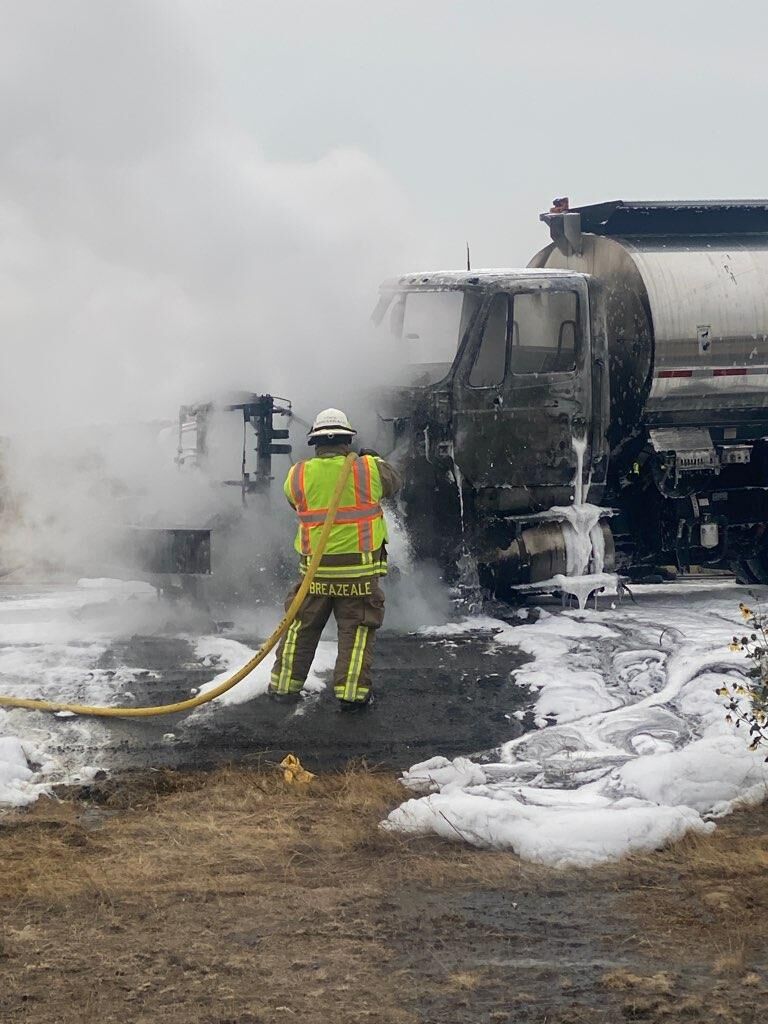 Fiery I-90 Chase Started With Tri-Cities Man Stealing WSDOT Asphalt ...