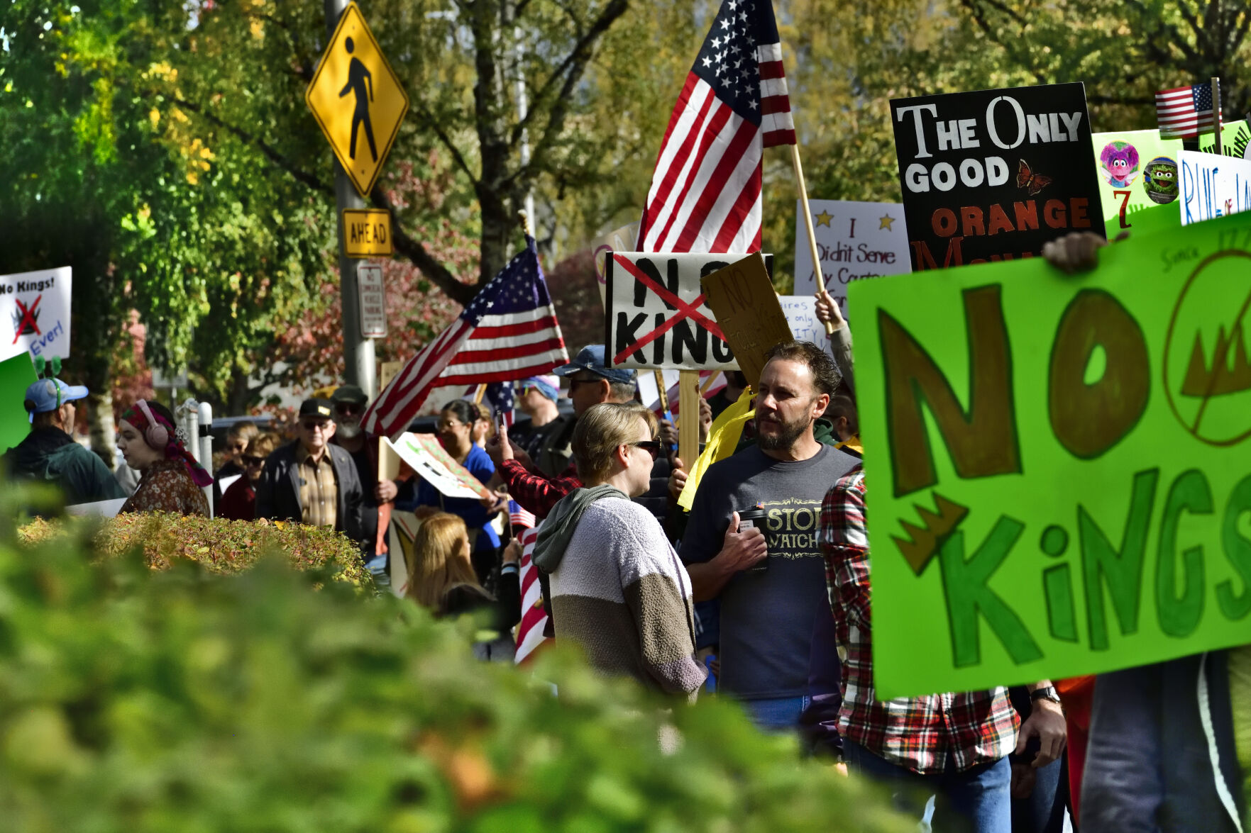 PHOTOS: 'No Kings' rally against Trump in Longview