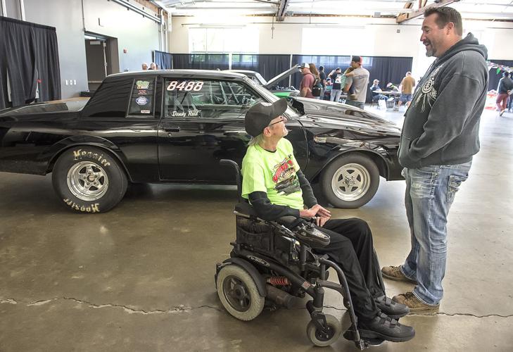 Kelso man heart of the Unique Tin Car Show