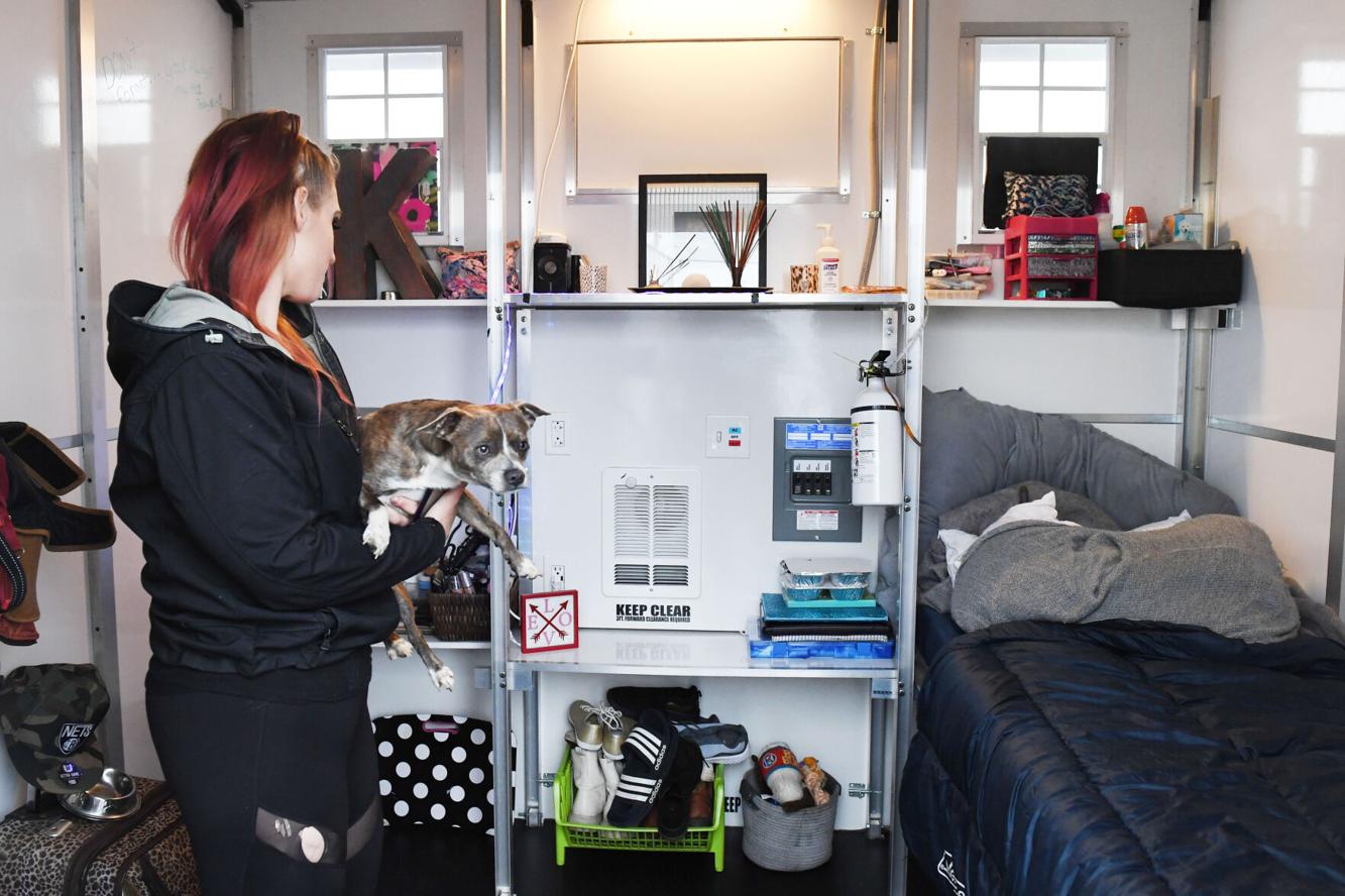 Homeless find routine, rules in new Longview pallet home village