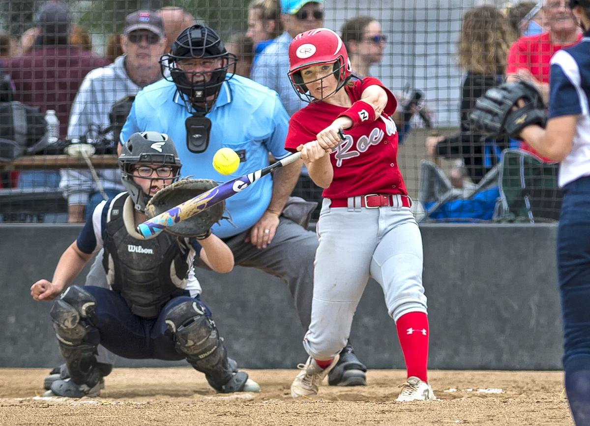 2B District Softball Castle Rock, Winlock ride high Preps+