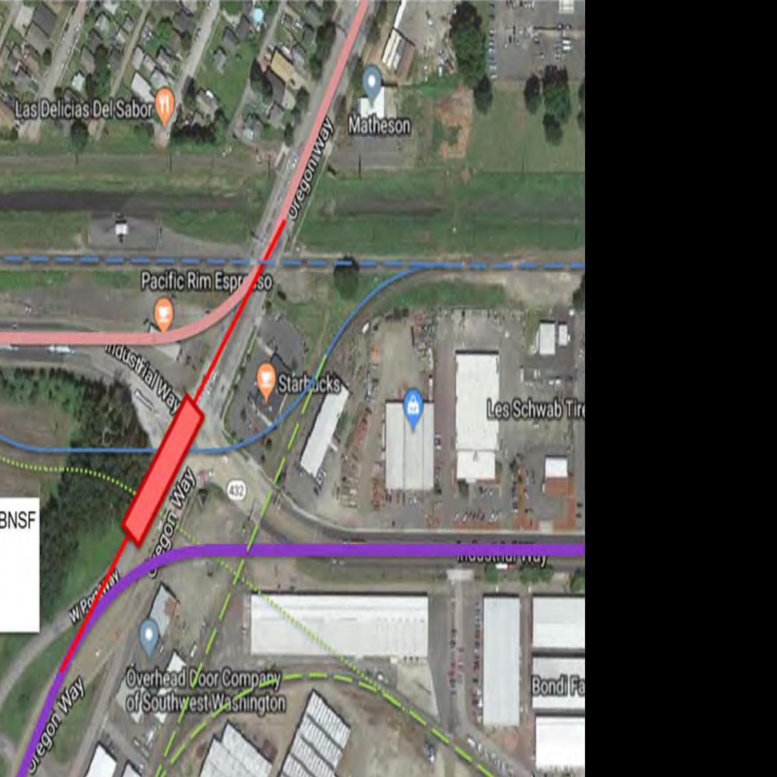 Oregon Way Industrial Way Intersection Project Increases By 50
