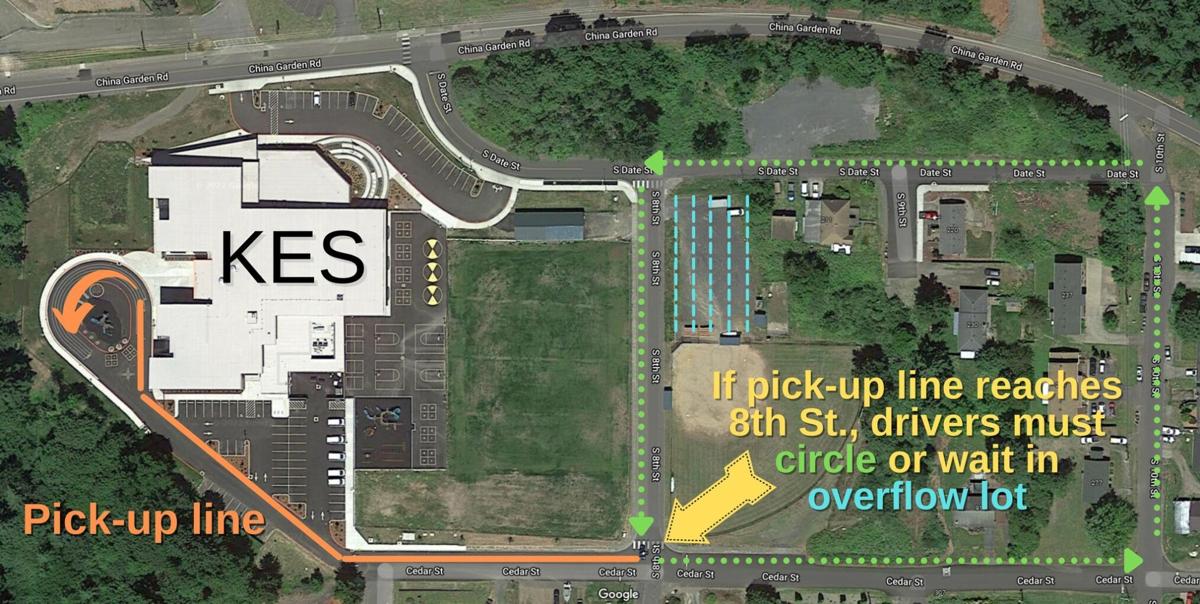 Kalama Elementary School rolls out new afternoon pickup plan to combat