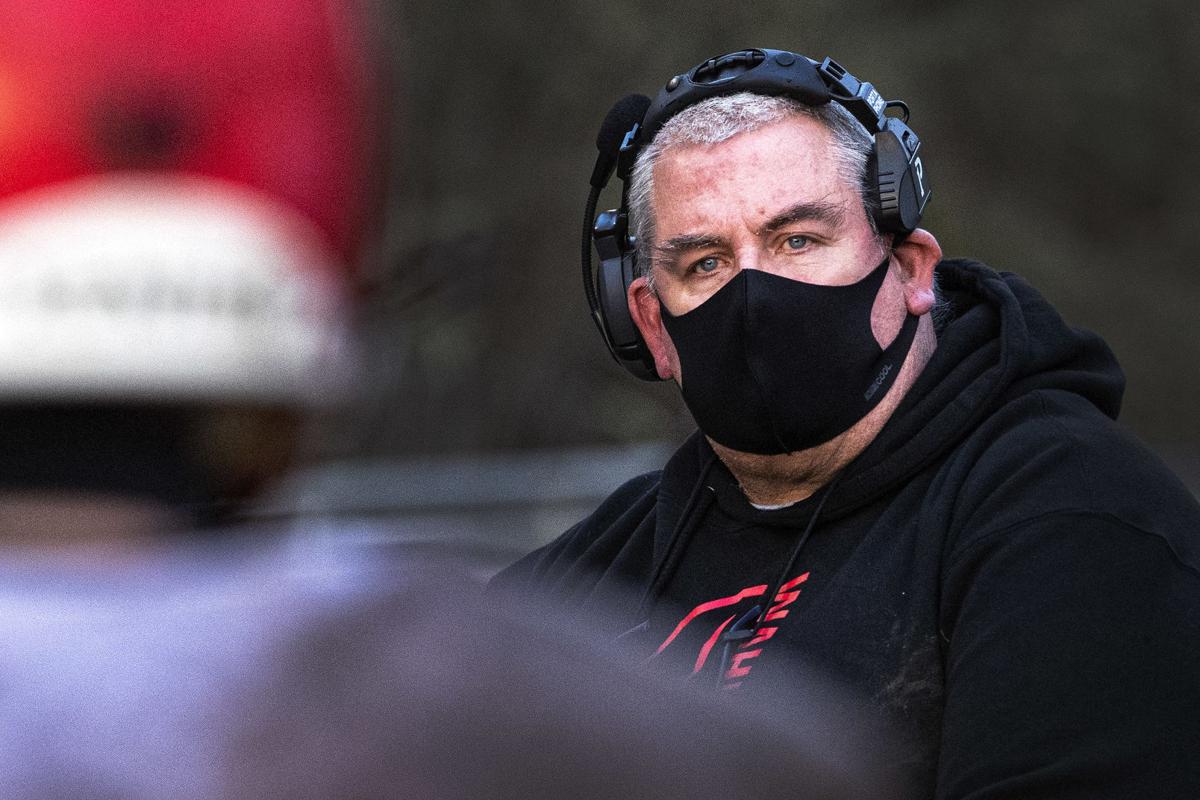 Wahkiakum football head coach Eric Hansen