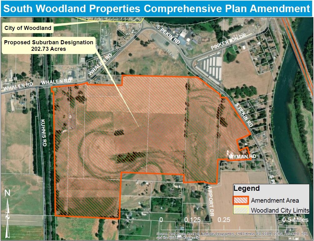 Cowlitz County commissioners deny reclassification of Woodland Bottoms