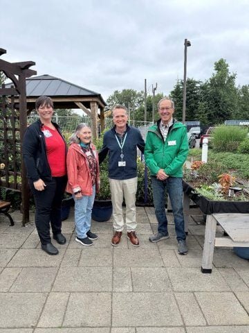 Master Gardener Foundation Celebration at St. Joseph Medical Center Therapy Garden