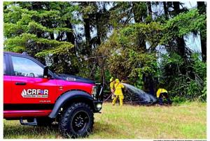 2 WILDFIRES IN DEER ISLAND