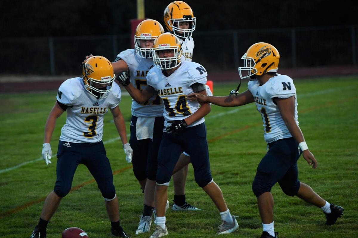 1B High School Football Naselle finds a game, smokes Sound Christian