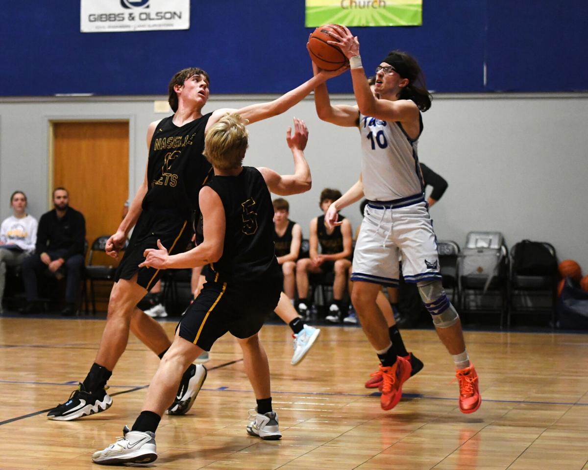1B High School Boys Basketball Naselle gets back on track at Three