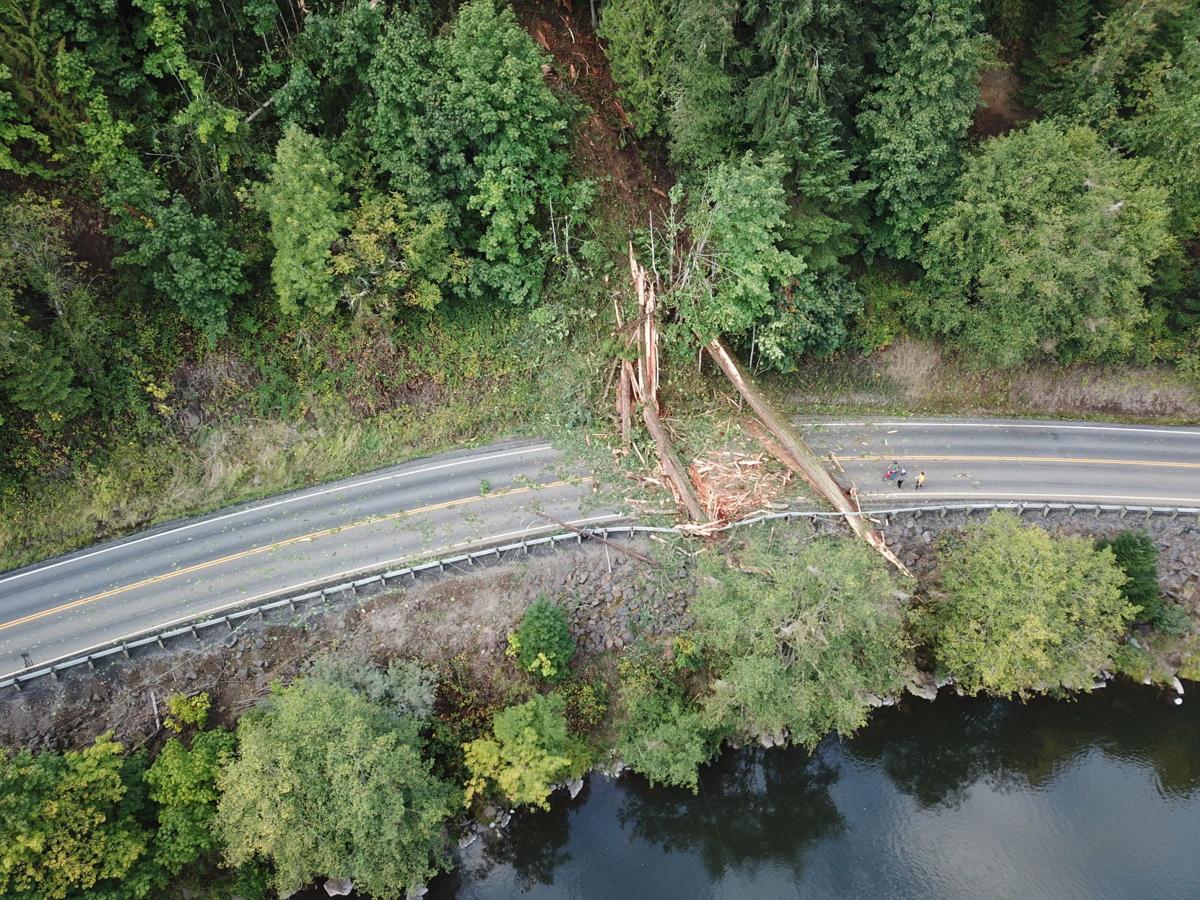 Slide closes Kalama River Road