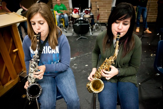 Castle Rook Band Mr. Boertmann is breathing new life into Castle Rock band program