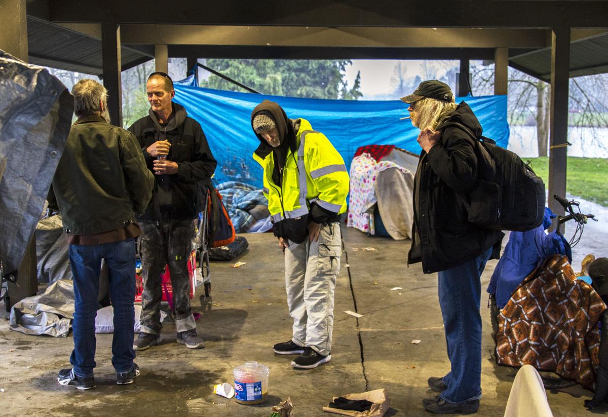 City Cleans Up Lions Shelter At Lake Sacajawea Local Tdn Com