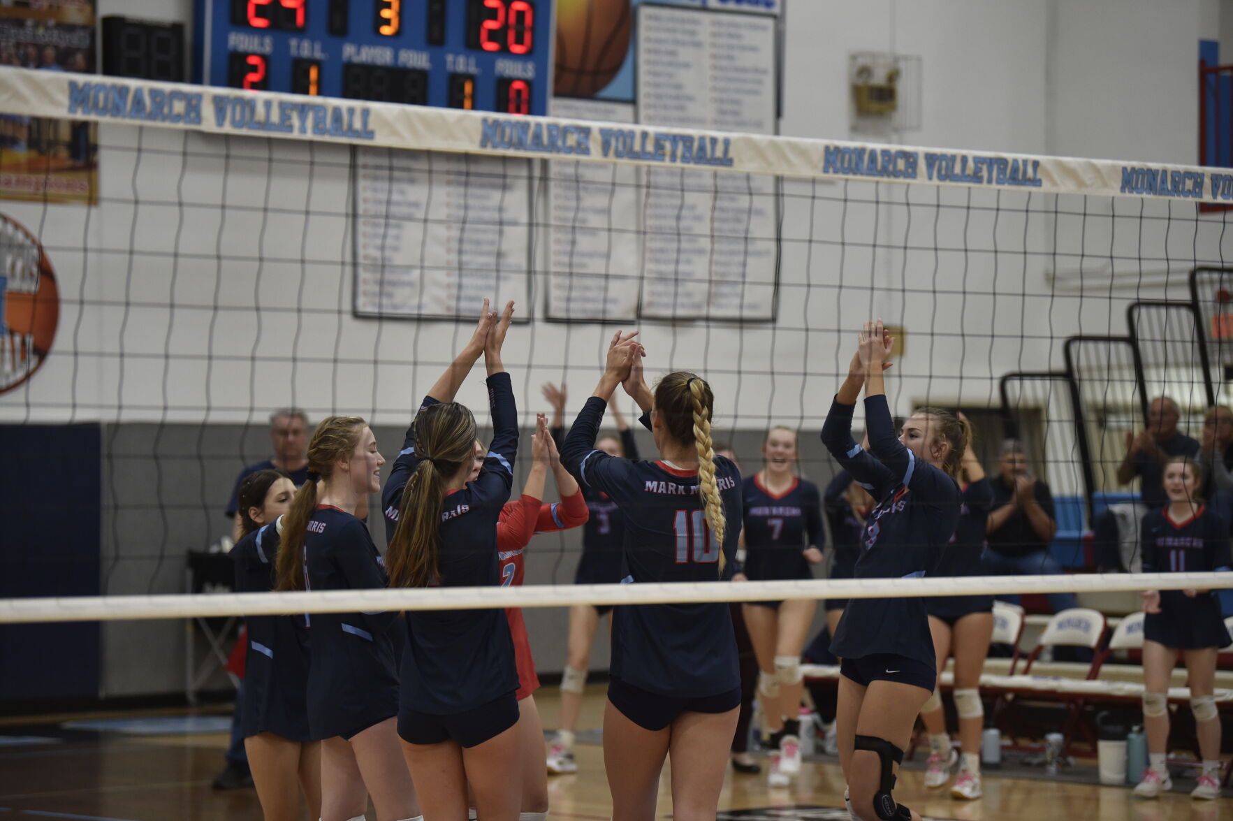 2A High School Volleyball: Wilkinson and Millspaugh steady Mark Morris ...