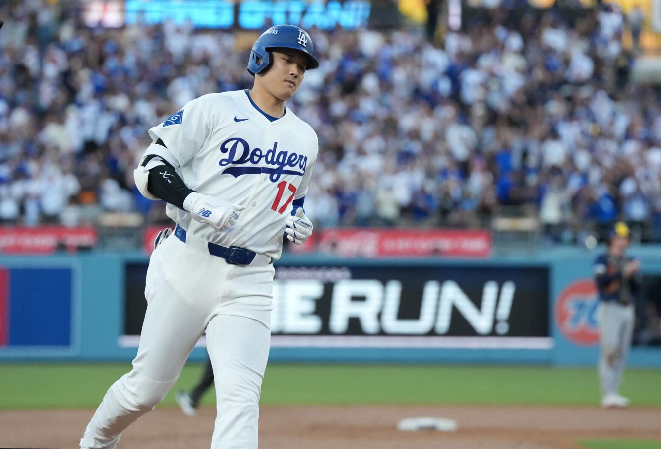 BASEBALL-MLB-LAD-MIL/
