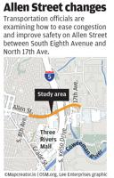 Kelso looks to ease traffic on Allen Street near I-5