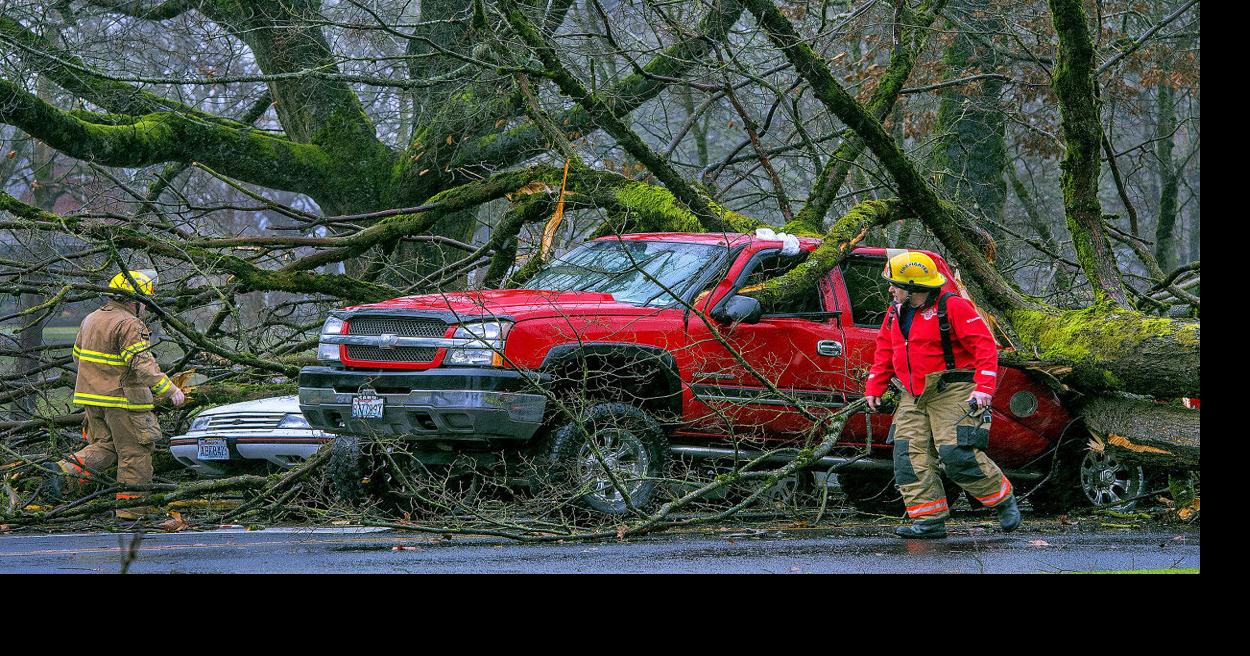 Windstorm wreaks havoc on Longview homes, cars