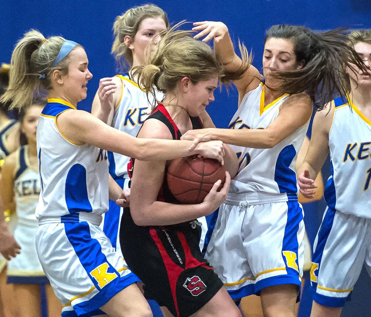 3a Bi District Girls Kleven Drops 25 In Kelso S First Round Win