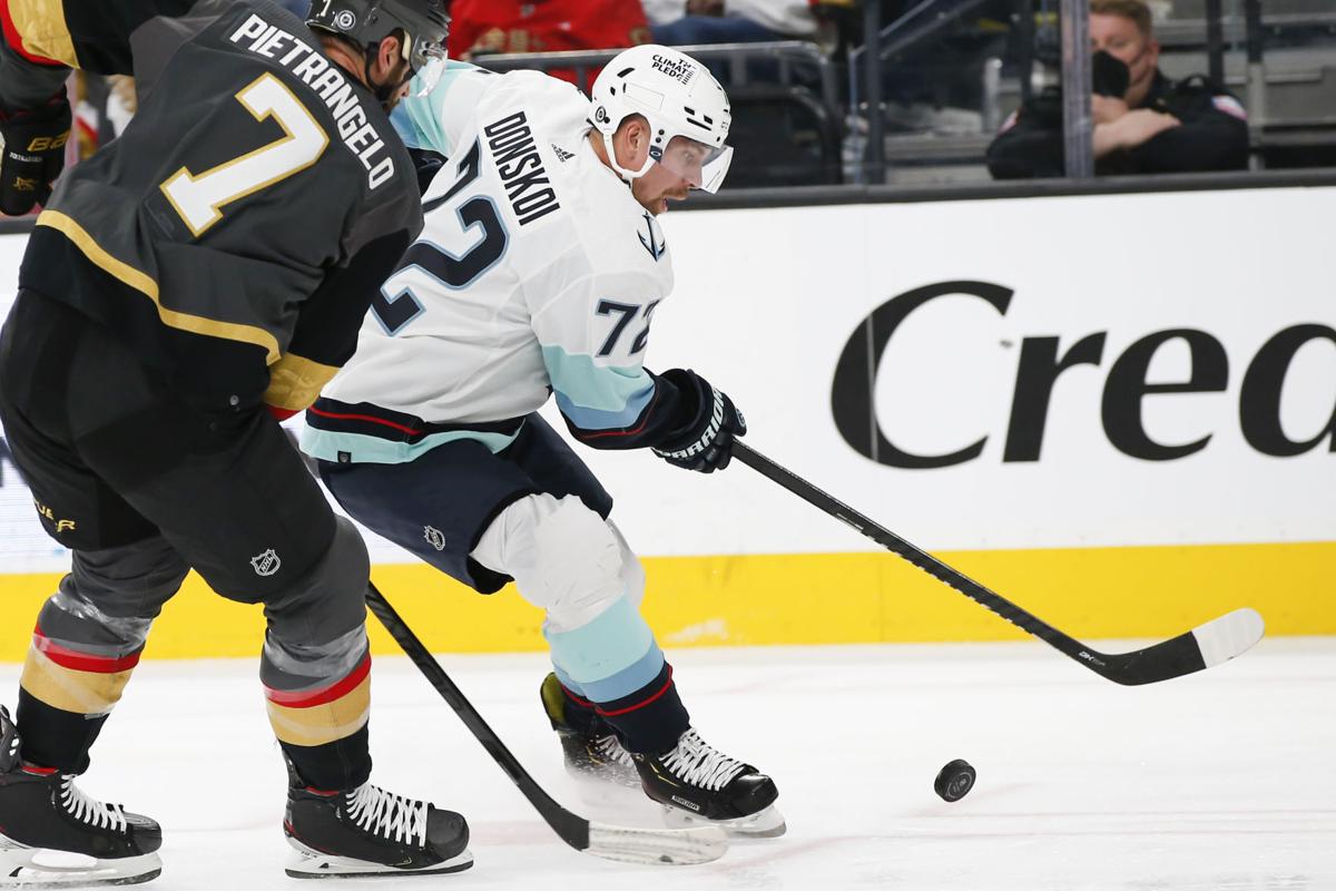 Kraken Golden Knights Hockey