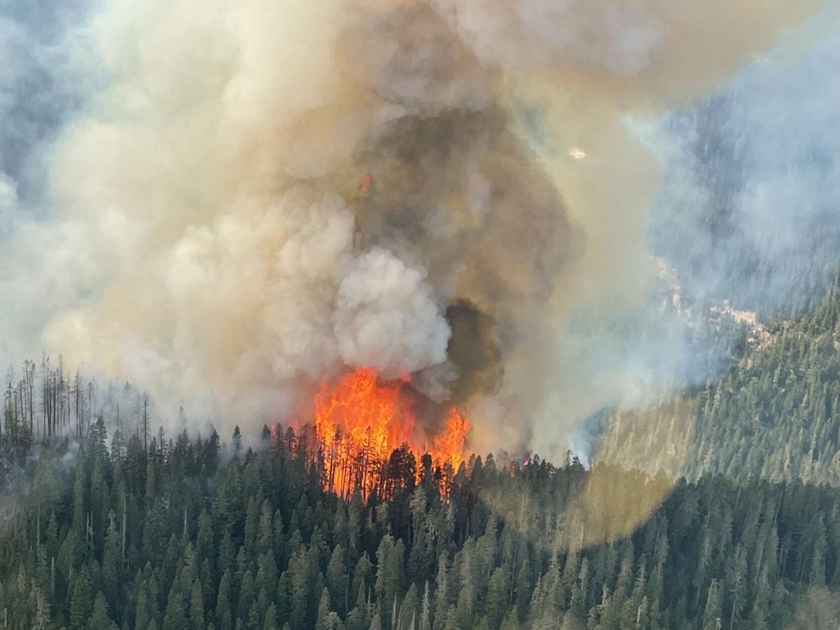 Wildfire in northeast Gifford Pinchot grows; Oregon fires prompt