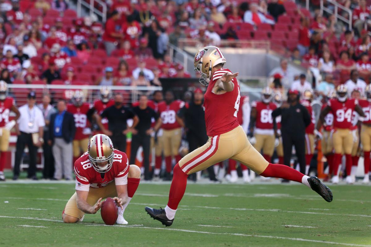 49ers acquire kicker Zane Gonzalez in trade with Panthers