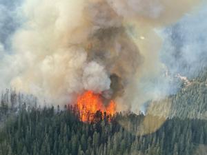 WSDOT closes part of US 12, SR 123 Friday due to wildfire smoke