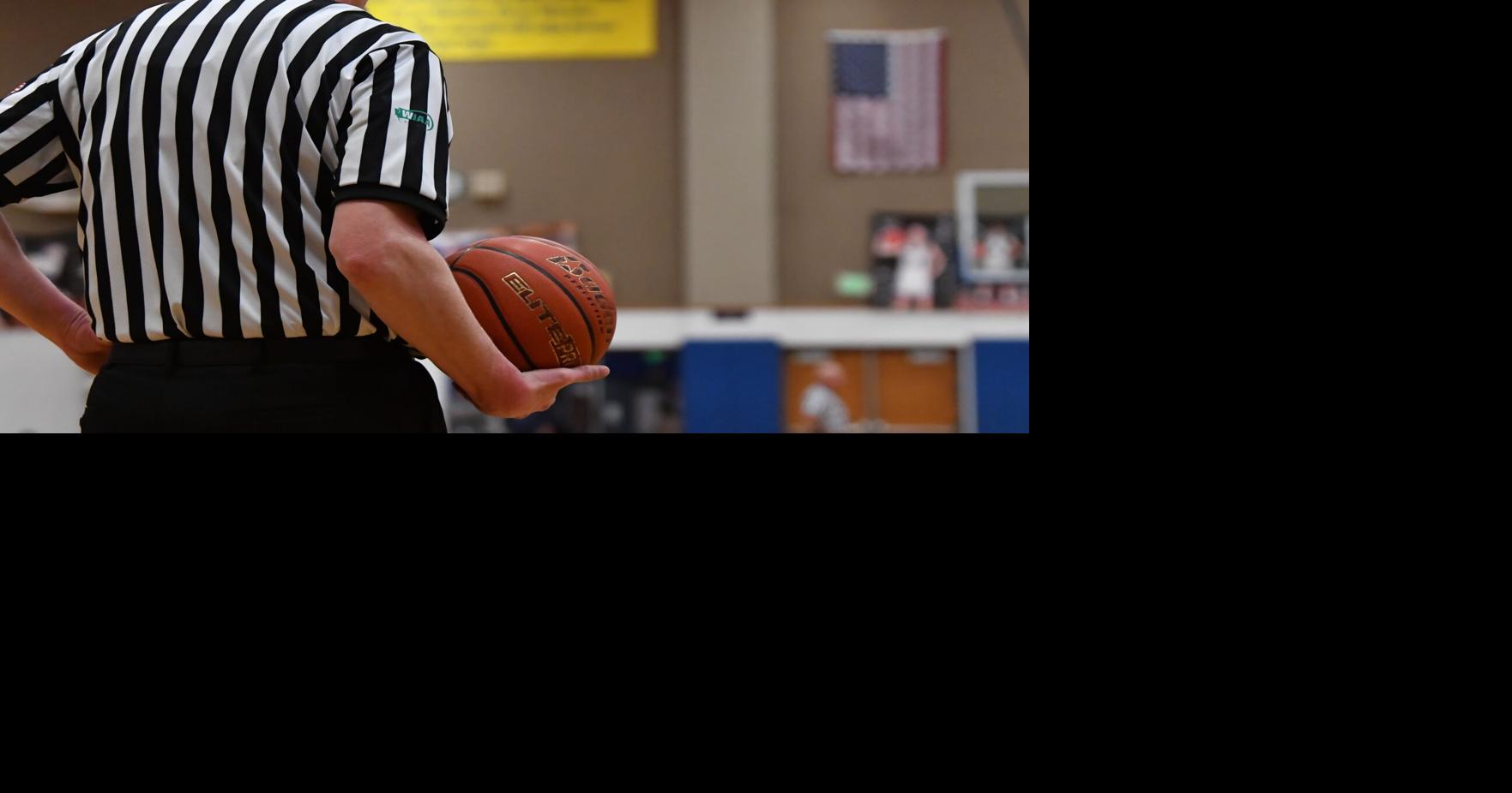 Basketball referee stock WIAA