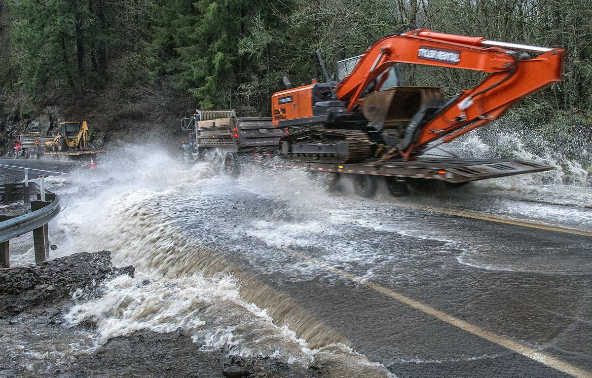 Isolated Kalama valley takes slide, detours in stride Local