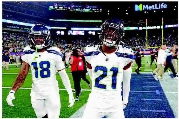 Seahawks' rookie Witherspoon showing he can play inside or outside at  cornerback - The Columbian