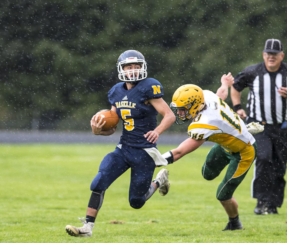 Naselle 68, Darrington 8 Comets hit the boosters in league opener