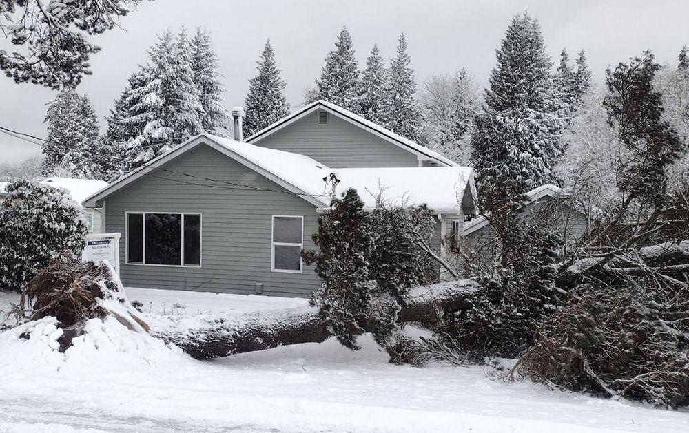 Cold temperatures will keep snow around Longview until next winter storm lands