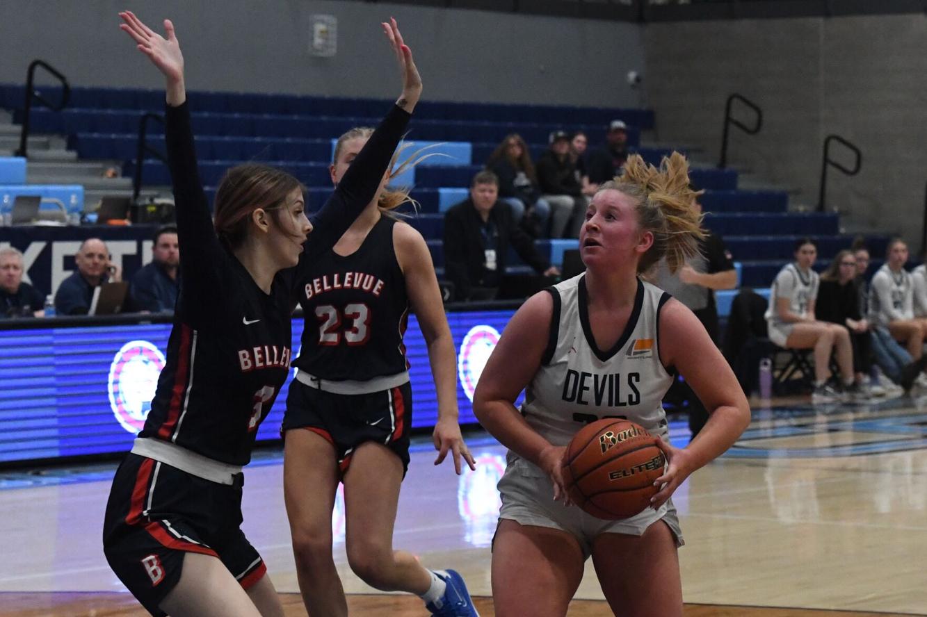 NWAC Women's Basketball Lower Columbia bests Bellevue after clock
