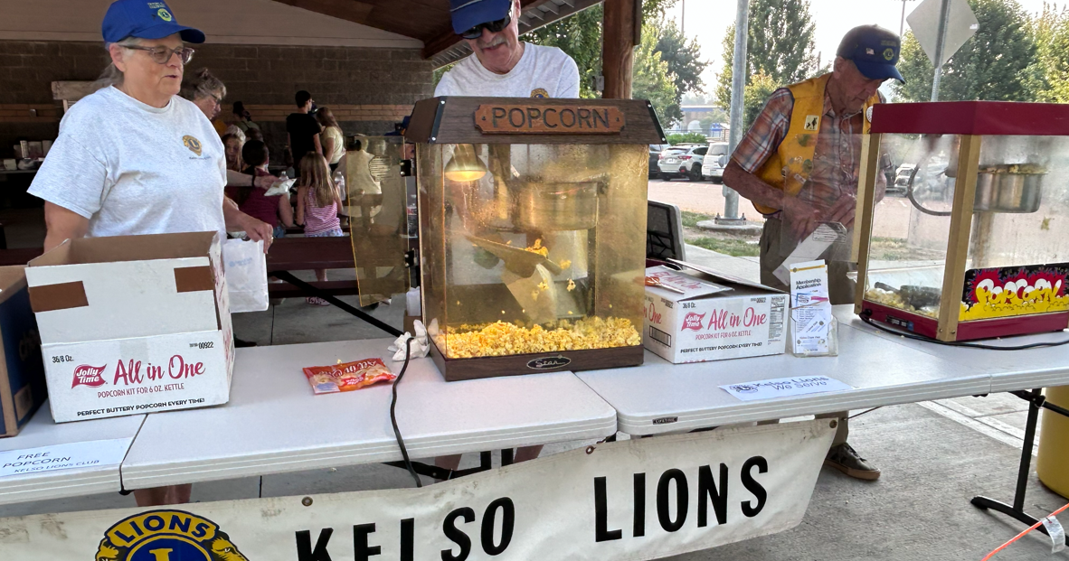 Popcorn, activities, more at Kelso National Night Out