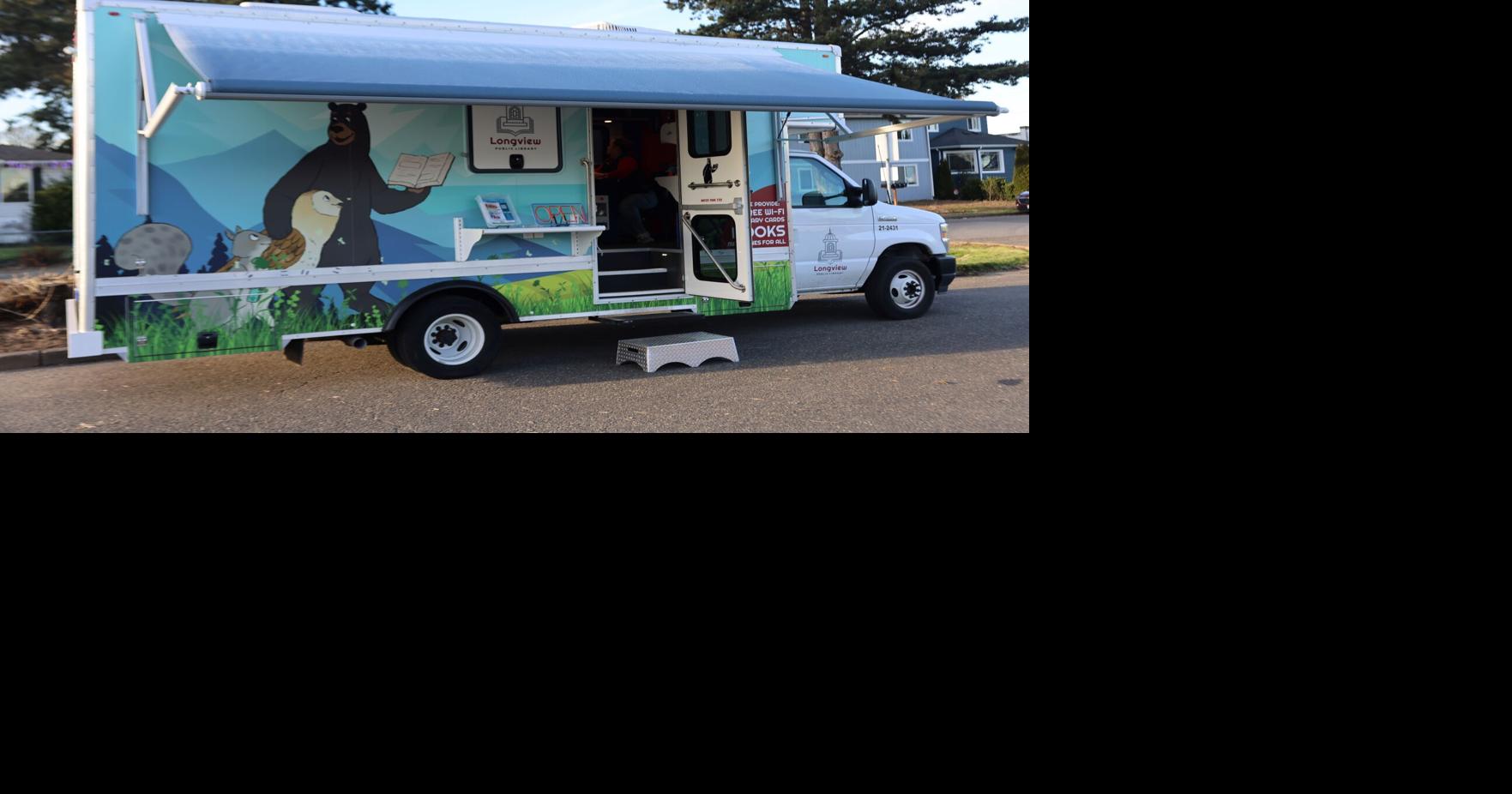 Longview mobile library nears 2nd year with seasonal routes