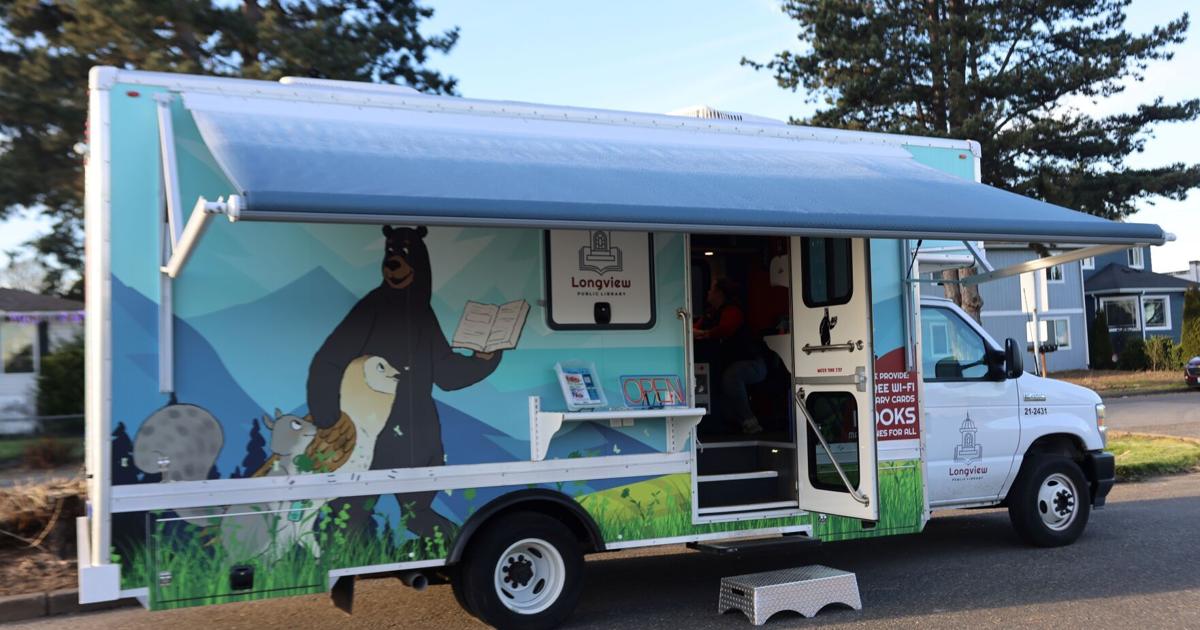Mobile Library Lcsd Longview mobile library nears 2nd year with seasonal routes