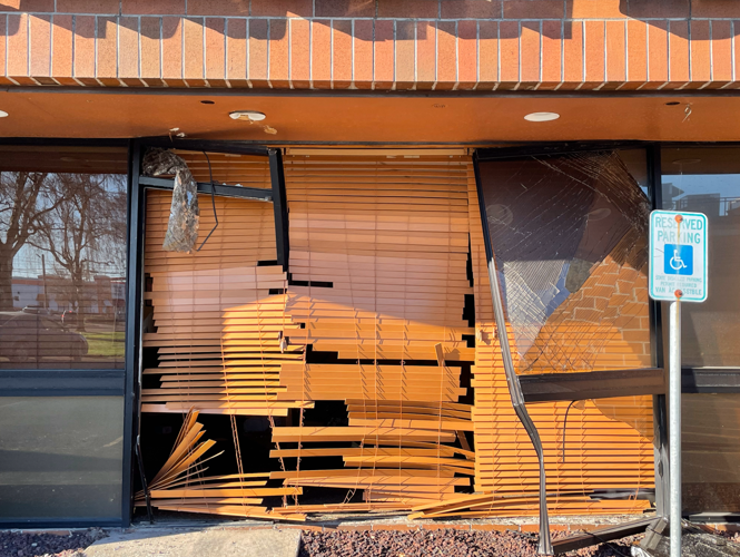 Dental office smashed after driver hits Longview building