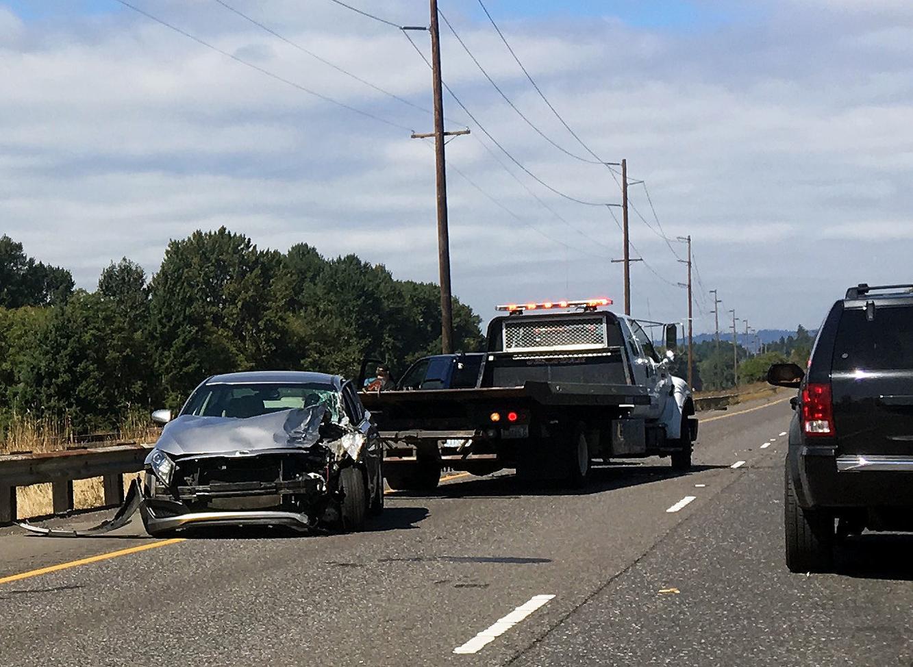 Northbound I 5 Reopens Near Woodland After Morning Crash