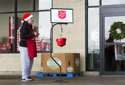 Salvation Army kettle fundraiser