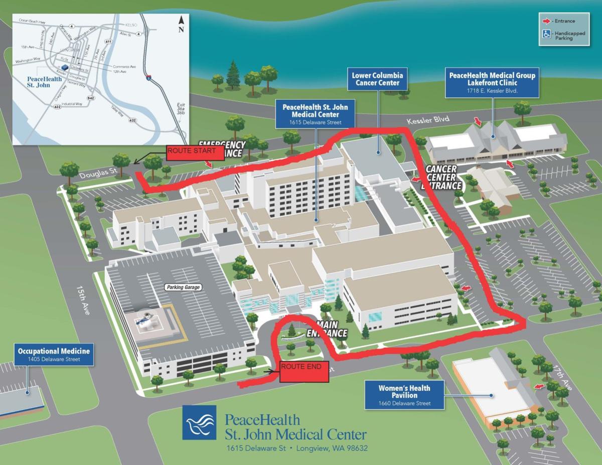 St. John volunteer parade route