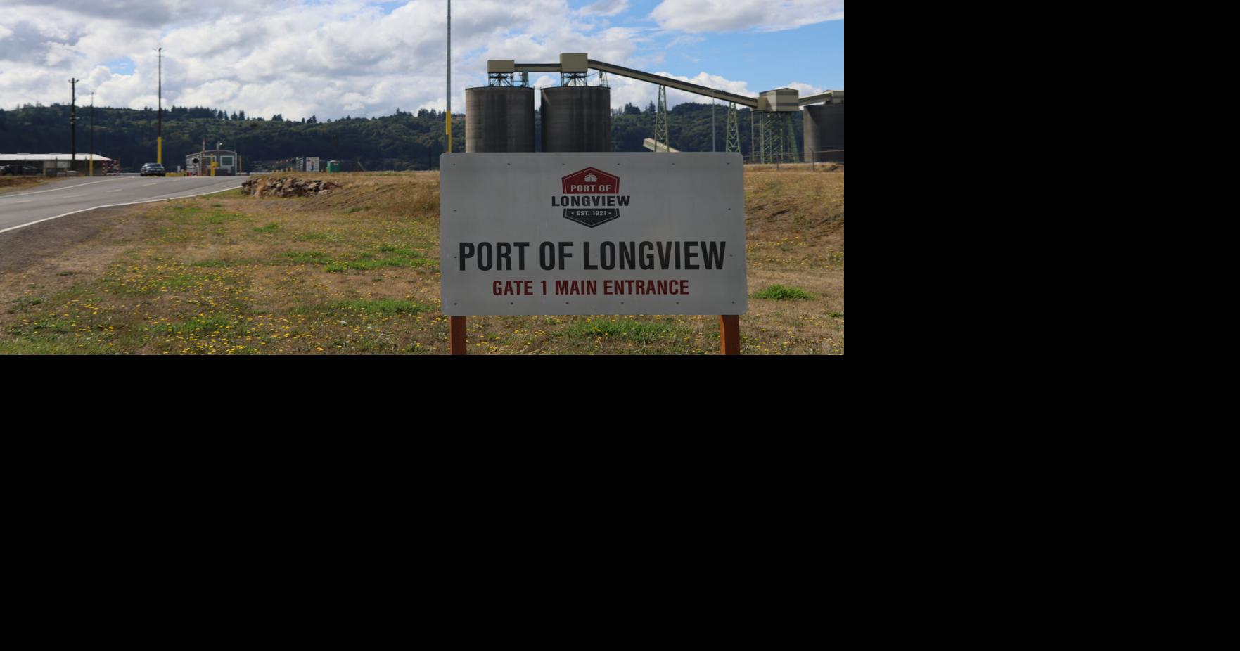 Port of Longview security gate