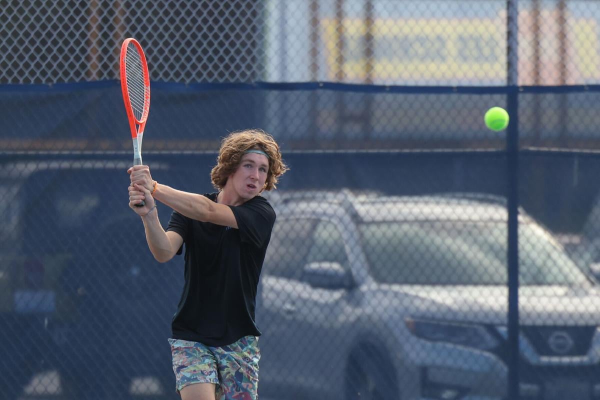 Tennis Spotlight: Mark Morris #39 St Martin Shook pushing for State one