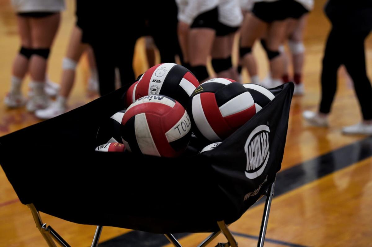Volleyballs sidelined