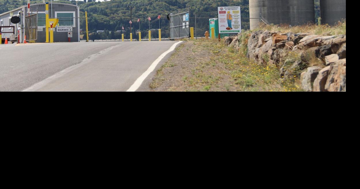 Secure entrance at the Port of Longview
