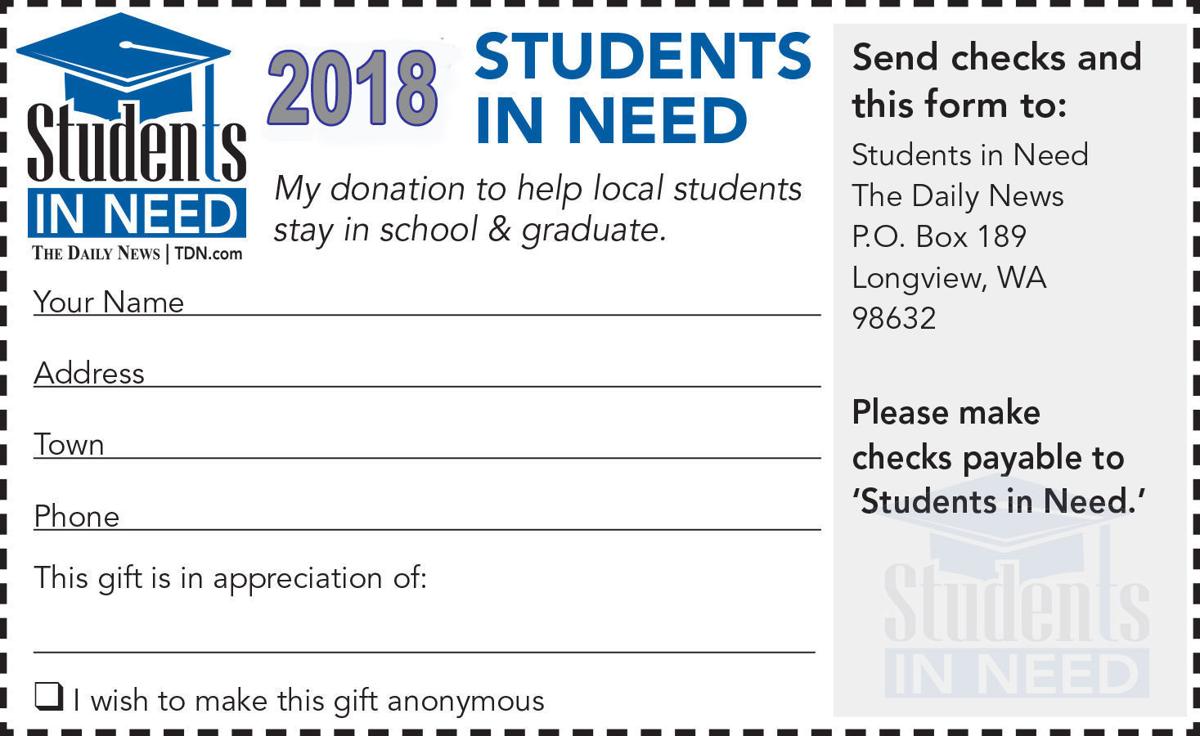 Students in Need 2018 coupon