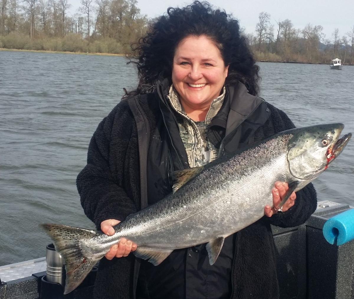 Spring chinook fishing is best from Longview west