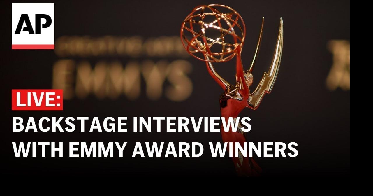 Emmys 2024 LIVE Backstage interviews with winners