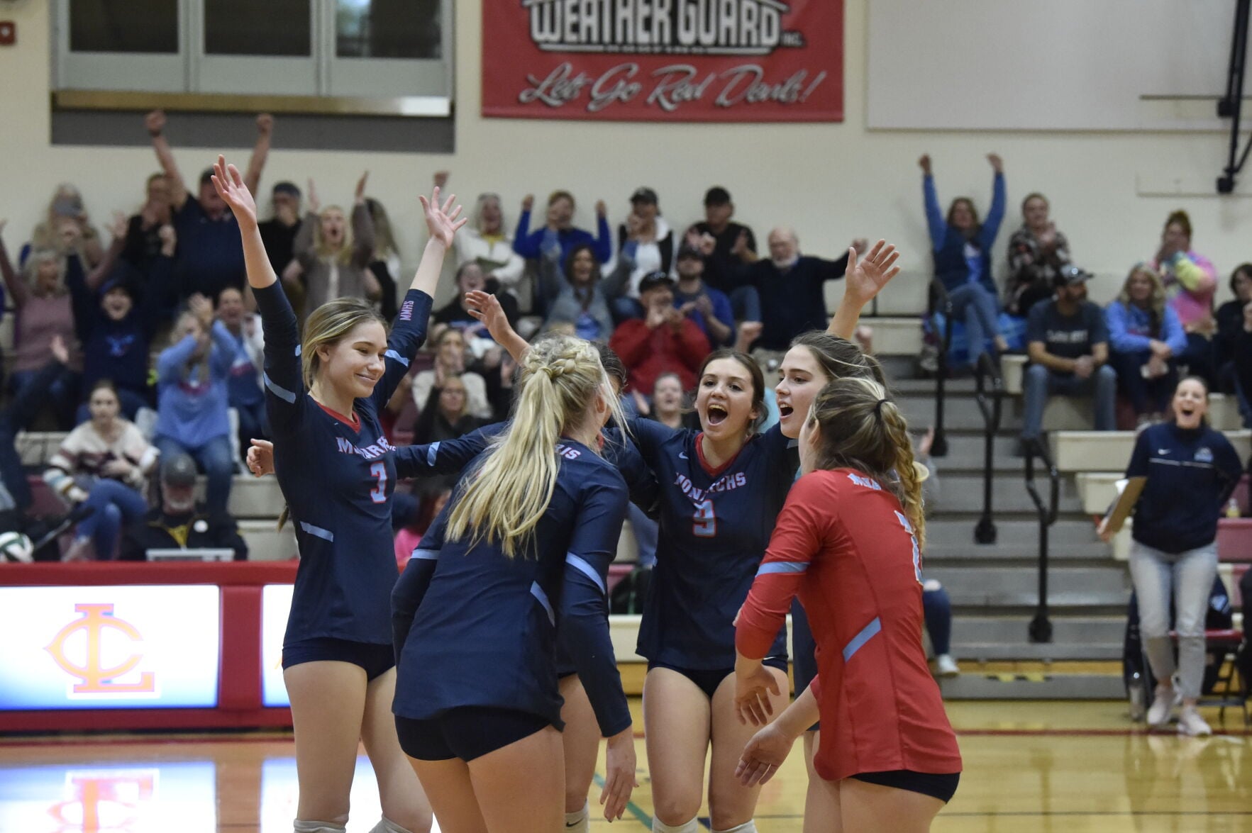2A High School Volleyball: Mark Morris earns State berth with win over ...