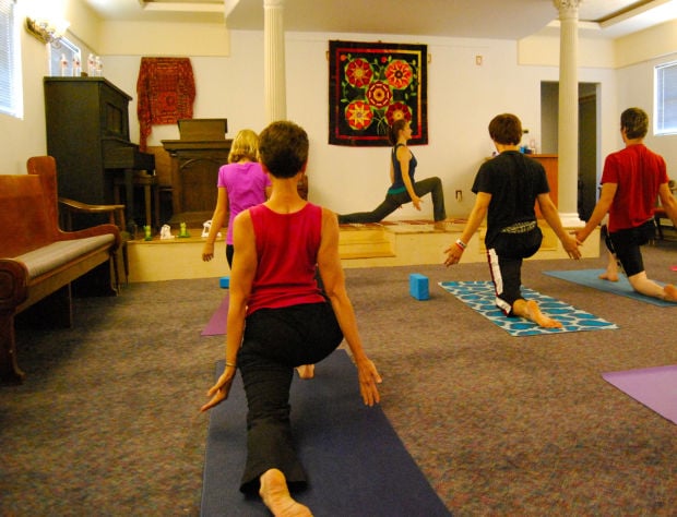 barefoot yoga mat