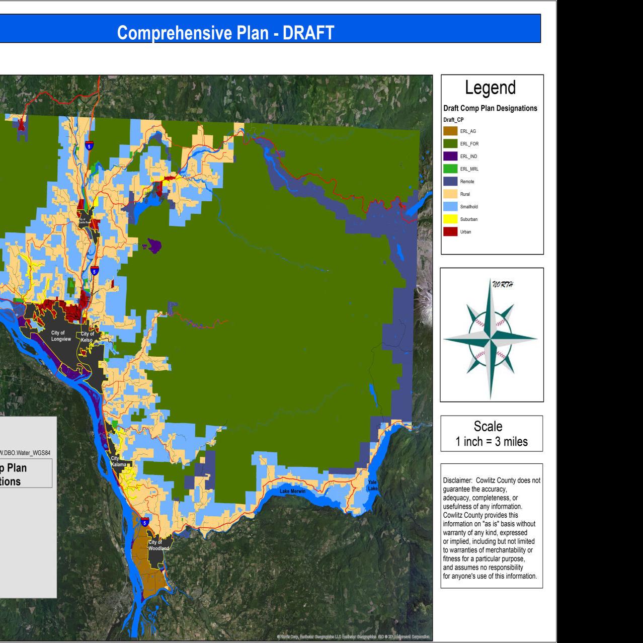 Cowlitz County Parcel Map Cowlitz County To Update 41-Year-Old Land Use Plan | Local | Tdn.com